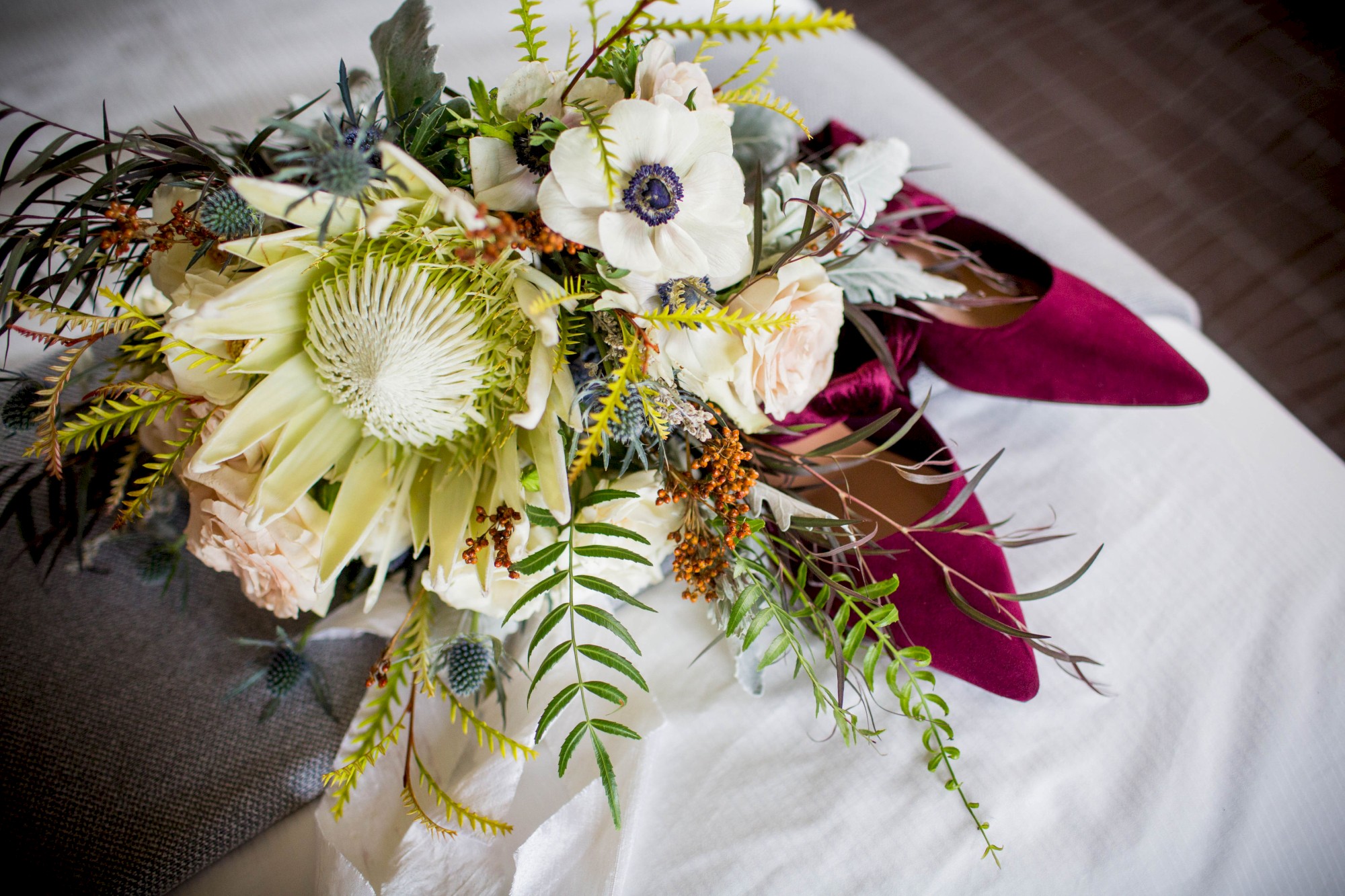 bouquet of wedding flowers
